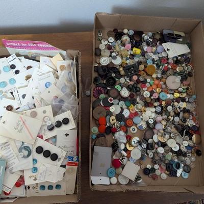 Large Group of Buttons