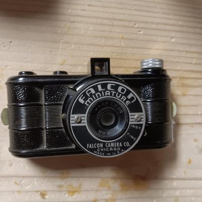 DOVER 620-A AND FALCN MINIATURE 35MM CAMERAS
