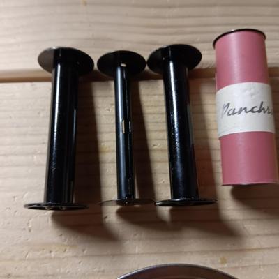 DOVER 620-A AND FALCN MINIATURE 35MM CAMERAS