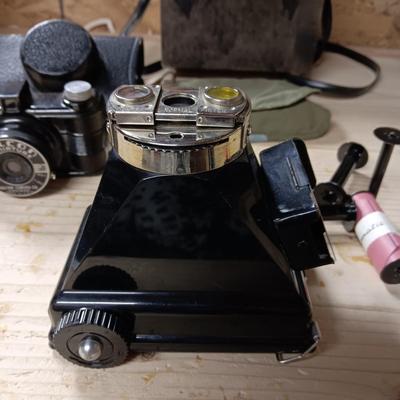 DOVER 620-A AND FALCN MINIATURE 35MM CAMERAS