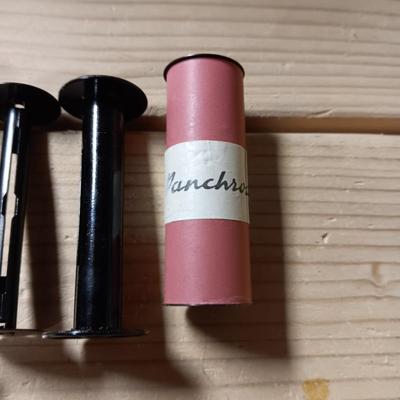 DOVER 620-A AND FALCN MINIATURE 35MM CAMERAS