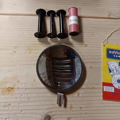 DOVER 620-A AND FALCN MINIATURE 35MM CAMERAS