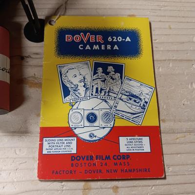 DOVER 620-A AND FALCN MINIATURE 35MM CAMERAS