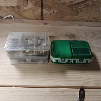FISHING TACKLE AND BOXES