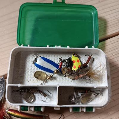 FISHING TACKLE AND BOXES