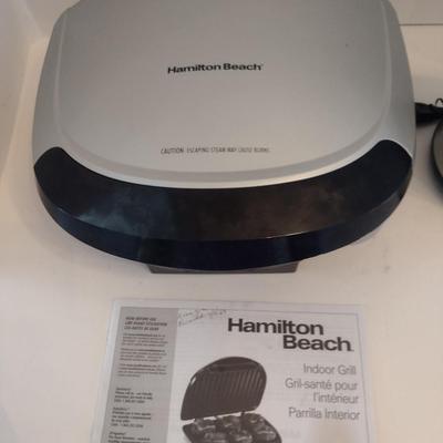 Kitchen Appliances- Indoor Grill and Mini Crock Pot