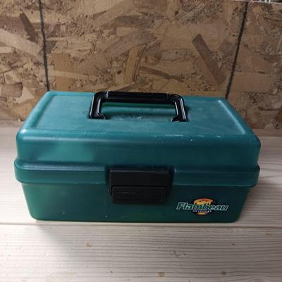 TACKLE AND TACKLE BOX