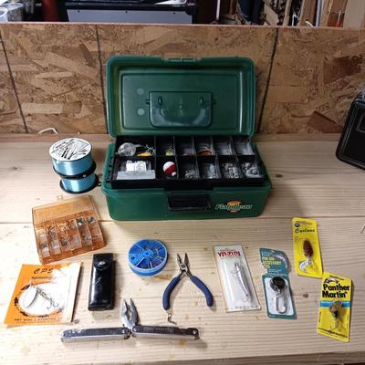 TACKLE AND TACKLE BOX