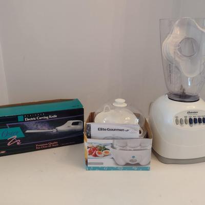 Kitchen Appliances- Blender, Electric Knife, Egg Cooker