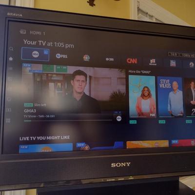 Sony Bravia Television with Remote Control