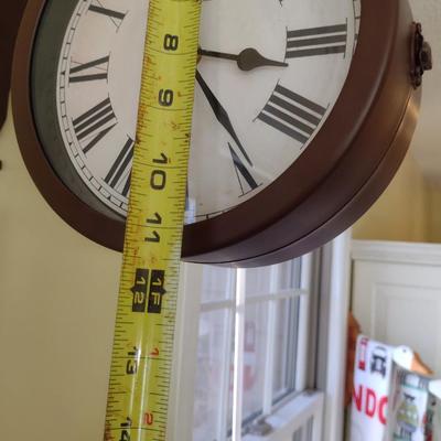 Howard Miller Battery Operated Subway Wall Clock