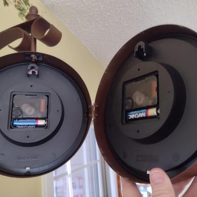 Howard Miller Battery Operated Subway Wall Clock