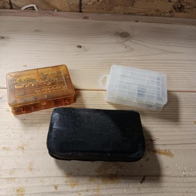 FISHING TACKLE IN SMALL ORGANIZERS