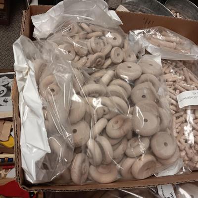 WOODEN PARTS FOR MAKING TOYS, MANY TOY PATTERNS AND MORE