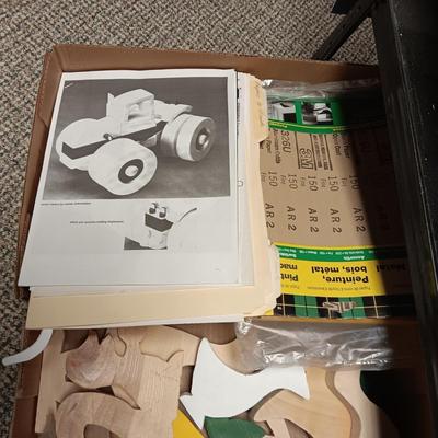 WOODEN PARTS FOR MAKING TOYS, MANY TOY PATTERNS AND MORE