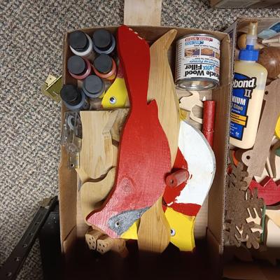 WOODEN PARTS FOR MAKING TOYS, MANY TOY PATTERNS AND MORE