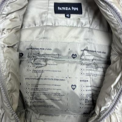 New Patricia Pepe Italian Goose-down Puffer jacket XS 40
