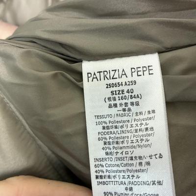 New Patricia Pepe Italian Goose-down Puffer jacket XS 40