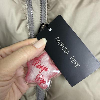 New Patricia Pepe Italian Goose-down Puffer jacket XS 40