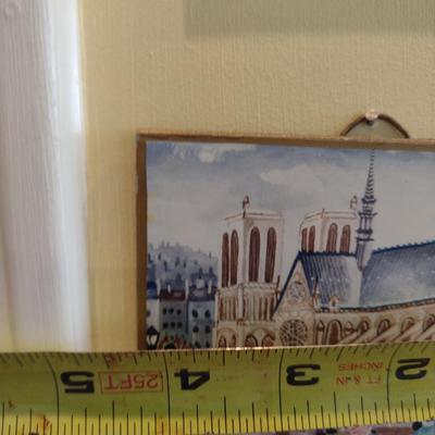 Parisian Art Souvenirs- Three Pieces