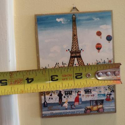 Parisian Art Souvenirs- Three Pieces
