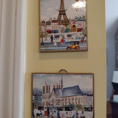 Parisian Art Souvenirs- Three Pieces