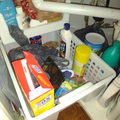 Collection of Household Cleaners