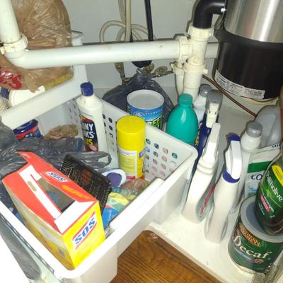 Collection of Household Cleaners