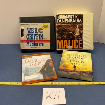 CD Audio Book Lot