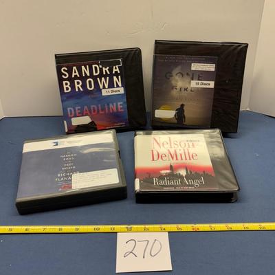 CD Audio Book Lot