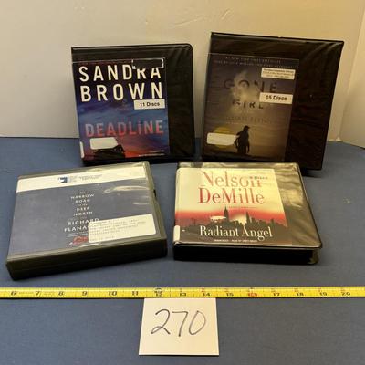 CD Audio Book Lot