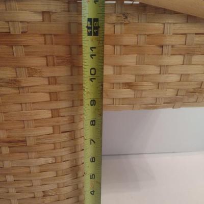 Woven 'Stair' Basket