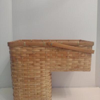 Woven 'Stair' Basket