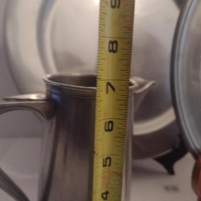 Collection of Metal Serve Ware- Mostly Pewter