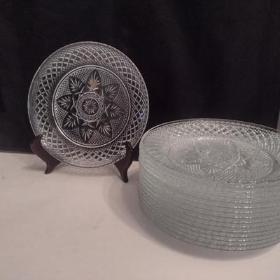 Glass Plates- Marked 'USA'-