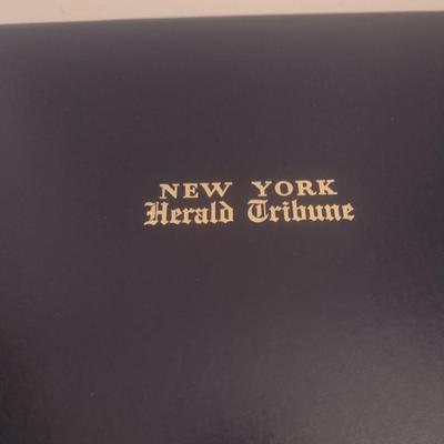 New York Herald Tribune Issue January 10, 1929 with COA