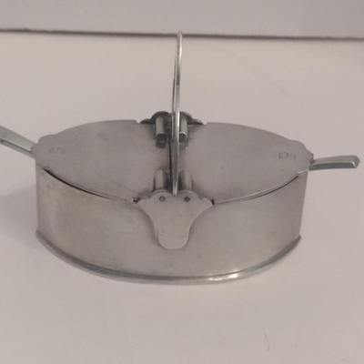 Royal Holland Pewter Salt and Pepper Cellar with Spoons