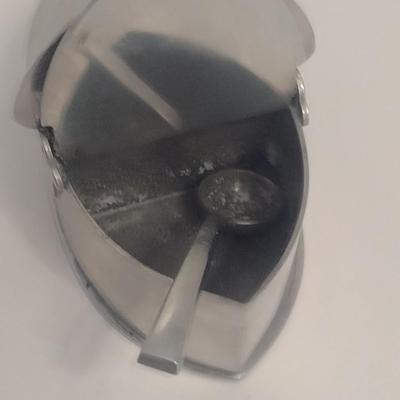 Royal Holland Pewter Salt and Pepper Cellar with Spoons