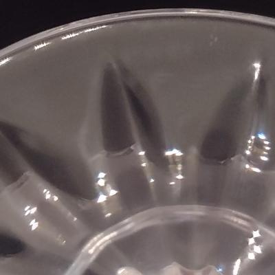 Galway Irish Crystal Large Brandy Glasses- Possibly Longford Pattern- Three Pieces