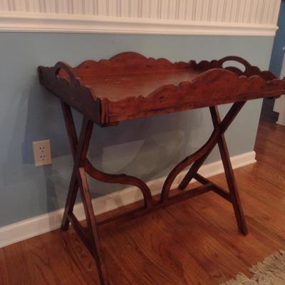 Wooden Butler Table