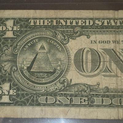 Sale Photo Thumbnail #50: 1957A $1 Silver Certificate Fair Condition