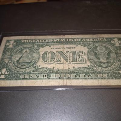 Sale Photo Thumbnail #51: 1957A $1 Silver Certificate Fair Condition