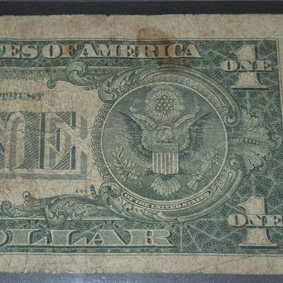 Sale Photo Thumbnail #56: 1957B $1 Silver Certificate Fair Condition