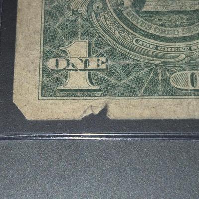 Sale Photo Thumbnail #58: 1957B $1 Silver Certificate Fair Condition