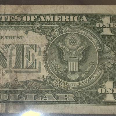 Sale Photo Thumbnail #70: 1957 $1 Silver Certificate Fair Condition