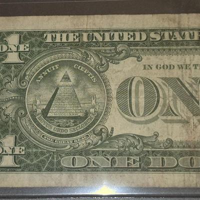 Sale Photo Thumbnail #71: 1957 $1 Silver Certificate Fair Condition