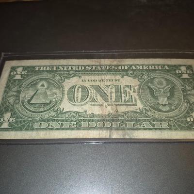 Sale Photo Thumbnail #72: 1957 $1 Silver Certificate Fair Condition