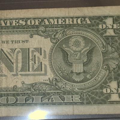 Sale Photo Thumbnail #77: 1957 $1 Silver Certificate RA Serial Number