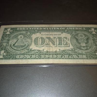 Sale Photo Thumbnail #79: 1957 $1 Silver Certificate RA Serial Number