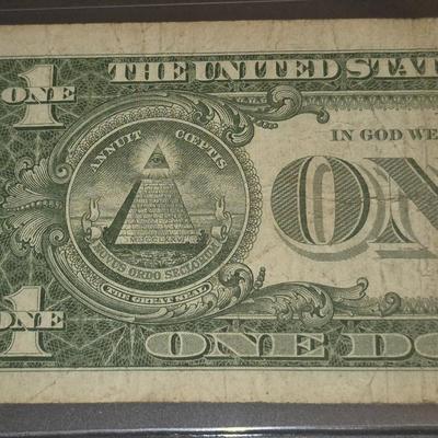 Sale Photo Thumbnail #92: 1957A $1 Silver Certificate Fair Condition